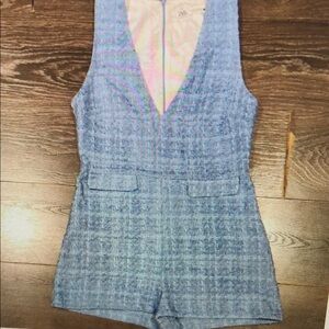 ❤️ NWOT! ZARA TWEED ROMPER, XS